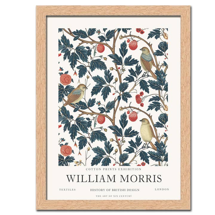 2640 William Morris 11" x 8" framed Picture. for wholesale by Gator cards
