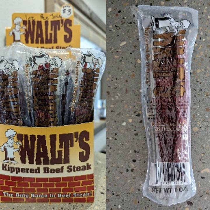 Walt's Original Kippered Beef Jerky voor wholesale door Stensland Family Farms