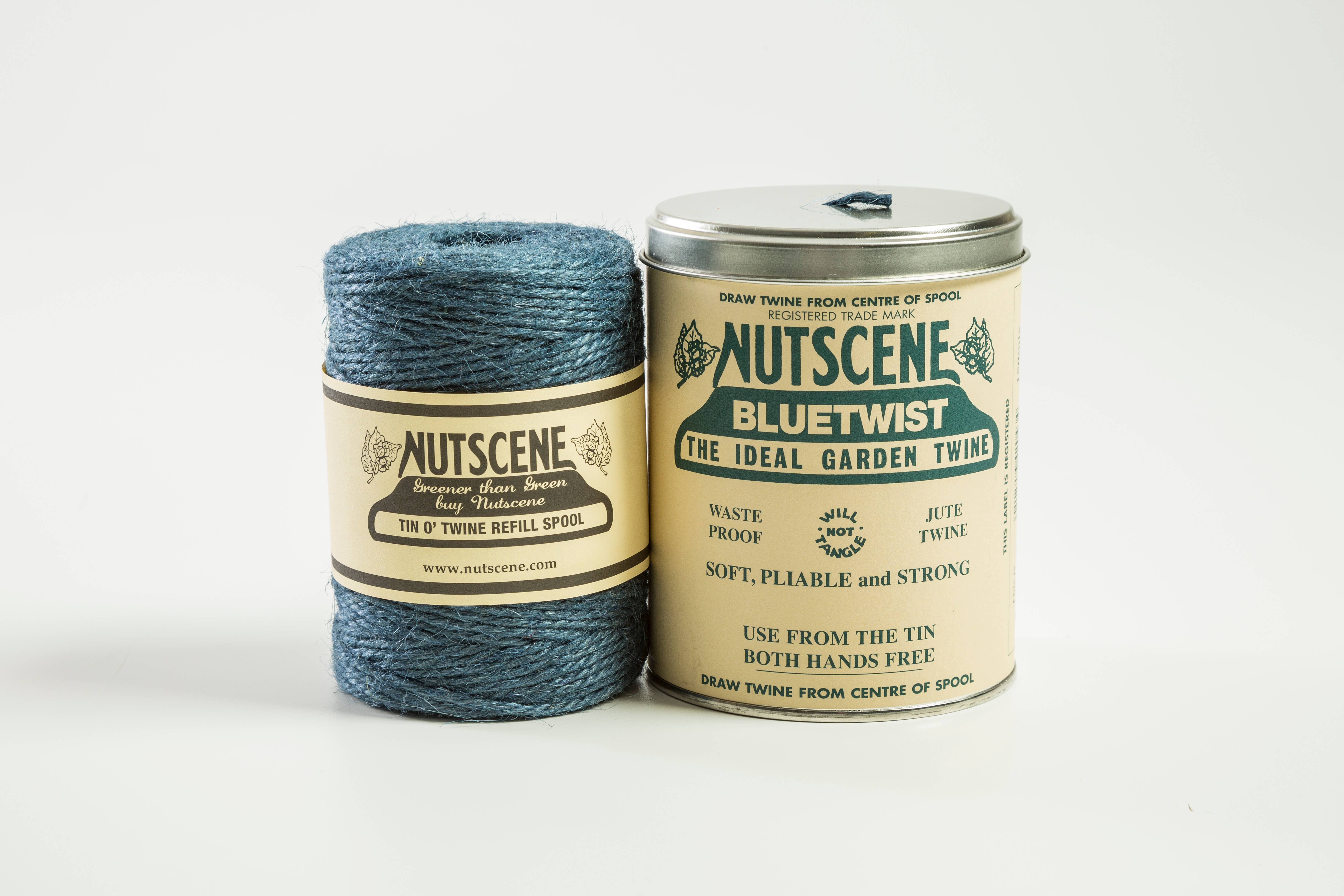 Nutscene Twines Ltd - Wholesale Touw - Iconische tin met Nutscene juten touw (150 m)8