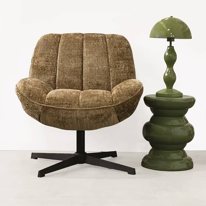 Opjet Paris - Wholesale Accent/Desk Lamp - Nini khaki desk lamp D25 H48cm1