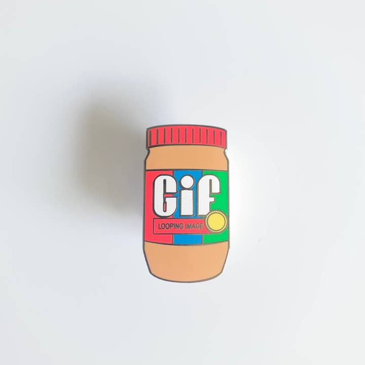 Hype Pins – Alfinete/botão de lapela por atacado – Pino de esmalte duro para frasco de manteiga de amendoim