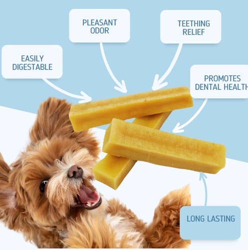 Advance Pet Products - Wholesale Pet Treats - Dog - Gourmet YAK Cheese Chews! Made from Grass Fed, ecologically3