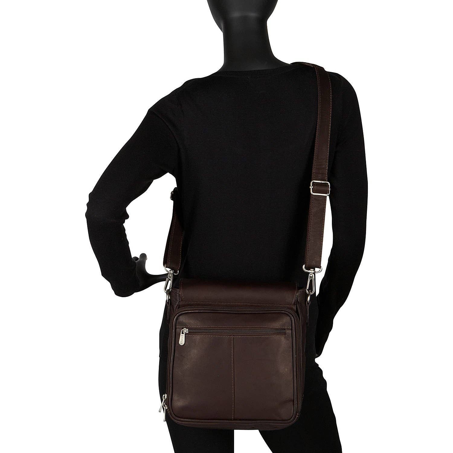 Piel Leather - Wholesale Laptop Bag - Unisex - DOUBLE LOOP TABLET CARRY-ALL4