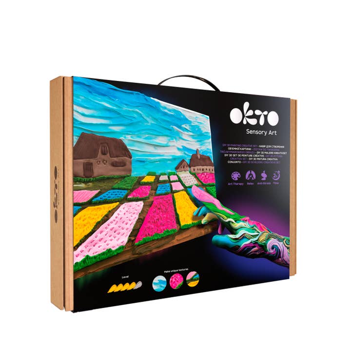 MacPherson's - Wholesale Clay - OKTO Sensory Art 3D Clay Painting Kits