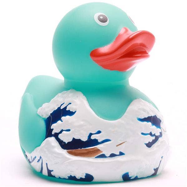 Fuji-Wave Bath Duck - Rubber Duck for wholesale by Duckshop