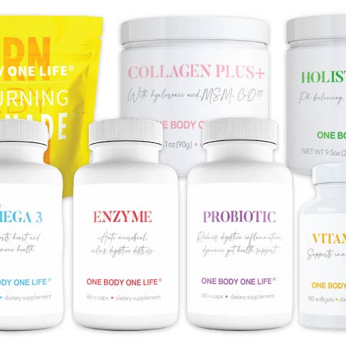 6 produits essentiels et limonade pour brûler les graisses pour la vente par One Body One Life