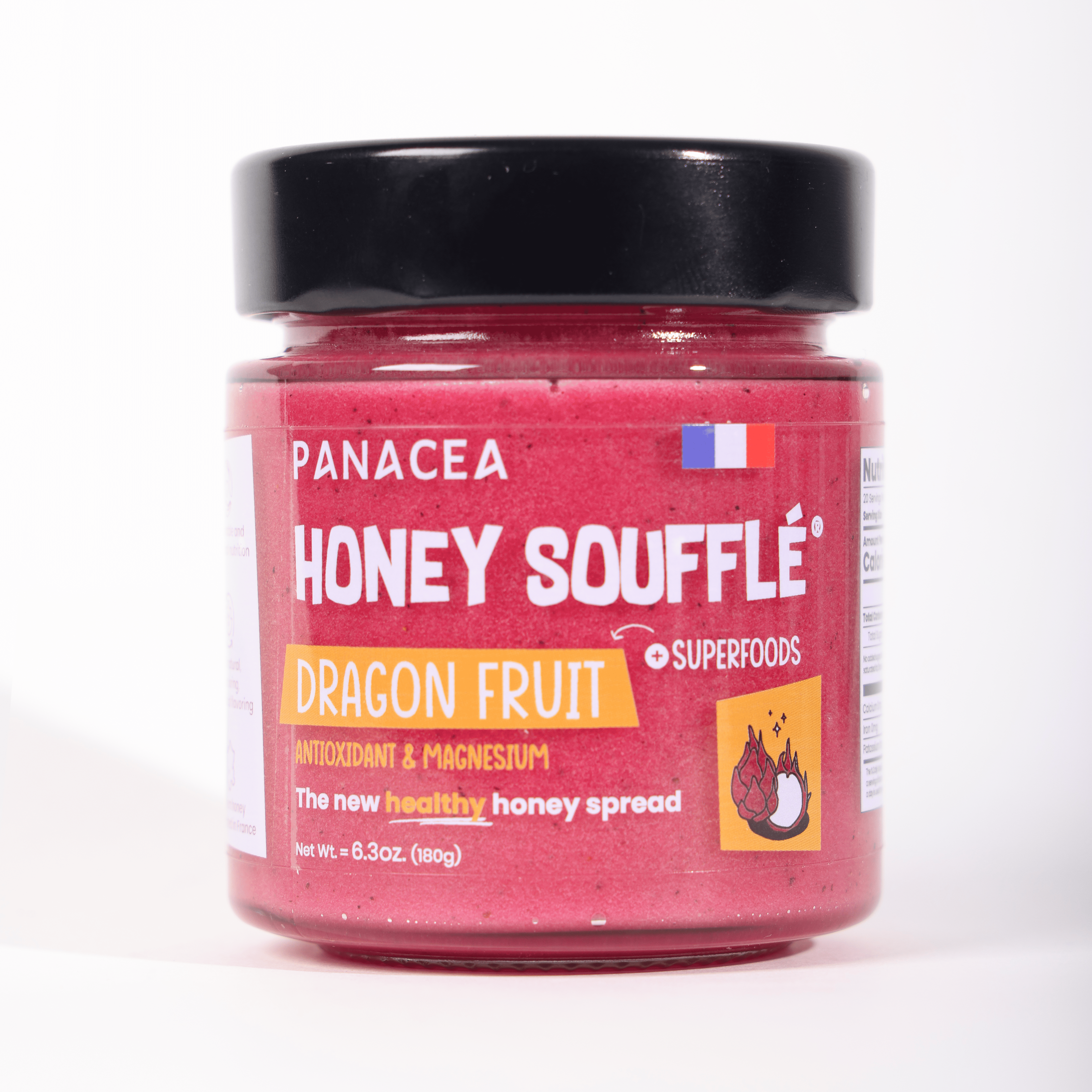 Panacea - Vente Miel - Miel soufflé® SuperFood au fruit du dragon1