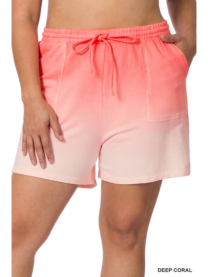 42POPS - Wholesale Shorts - Women's - `" Plus Drawstring Shorts1