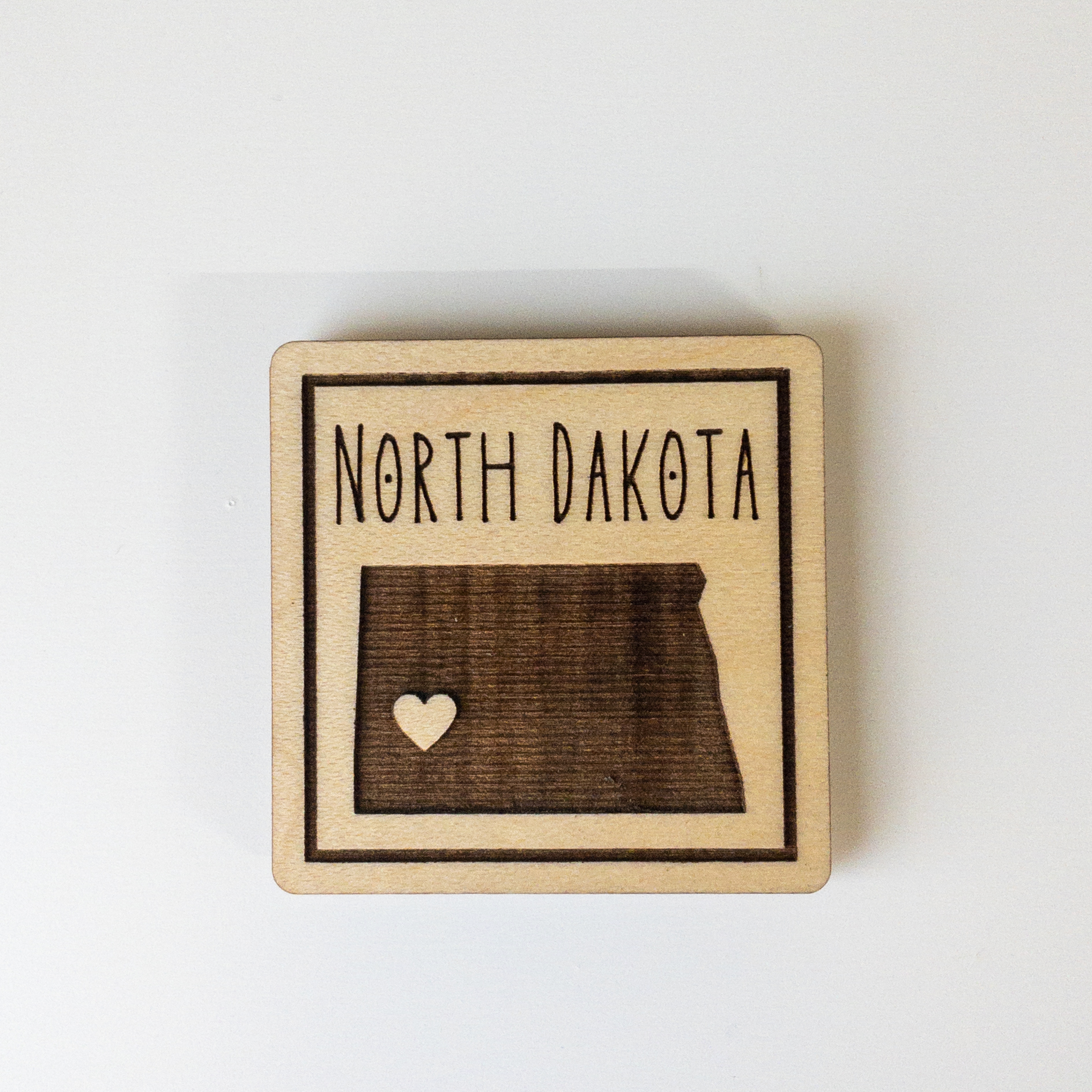 Girl Ran Away With the Spoon - Wholesale Magnet - Custom Engraved Wood Magnets2