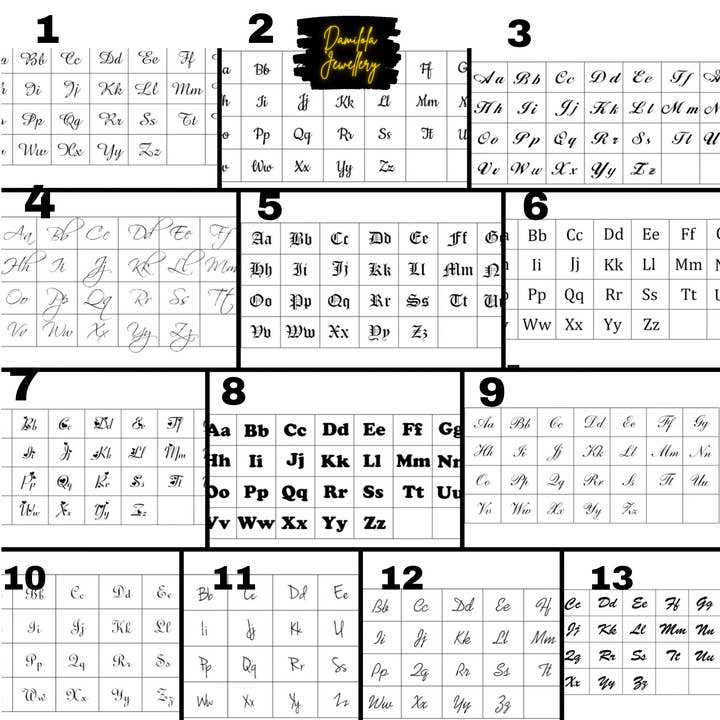 Damilola Jewellery – wholesale Pendant/charm necklace – Custom Name ‘Latoya’ Necklace - With/Without Symbol4