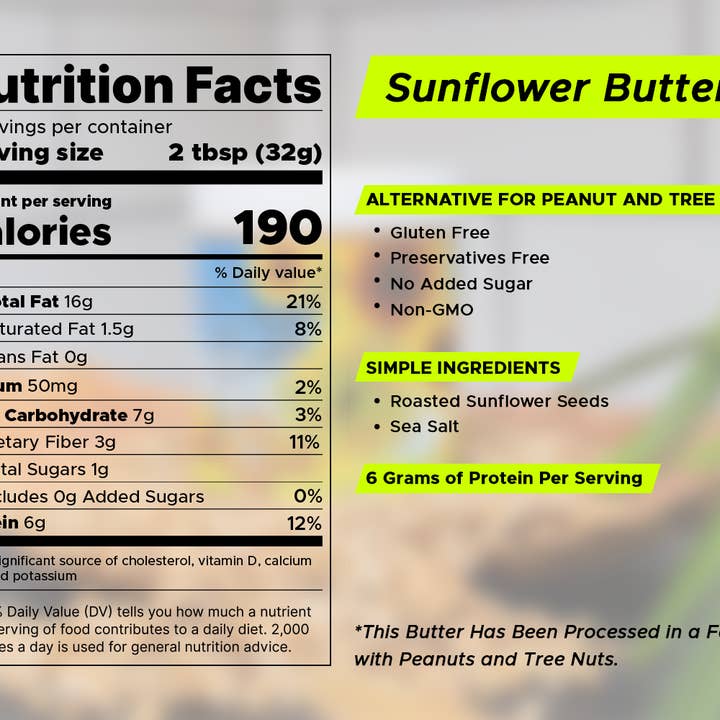 Laurel's Butter – Manteiga de frutos secos por atacado – Manteiga de Girassol - Manteiga de Sol, Seguro Escolar, Vegan, Kosher 8oz2