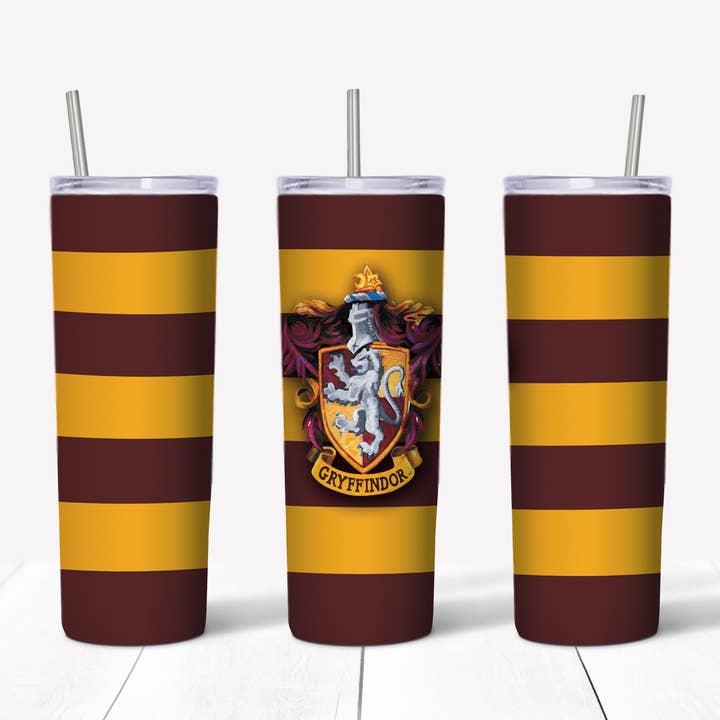Harry Potter Gryffindor 20oz Tumbler Reto Transfer por atacado de Rustic Pineapple