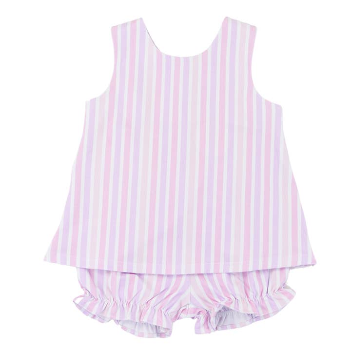 Stribet Cassidy Crossover Sæt ved Havet for engroshandel hos Cypress Row Childrens