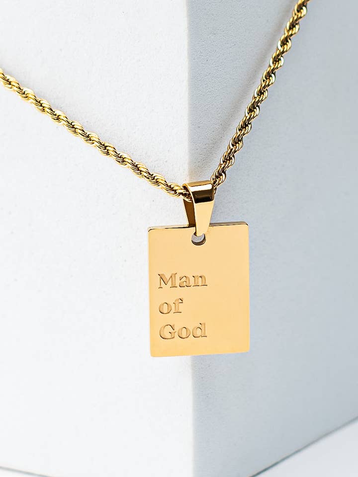 Collana "Uomo di Dio" per la vendita all'ingrosso da parte di Adé & Grace