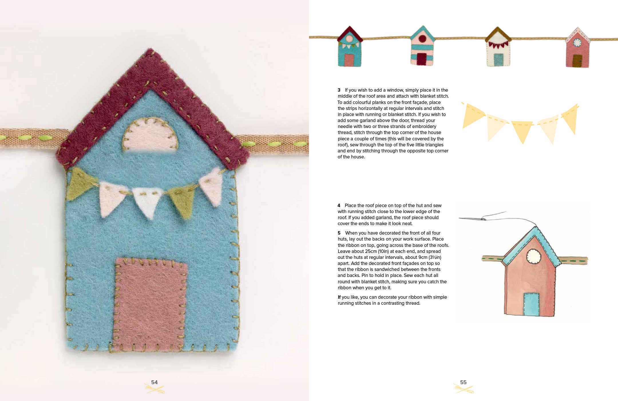 Penguin Random House LLC - Wholesale Crafts, Hobbies & DIY - A Year of Felt Decorations9