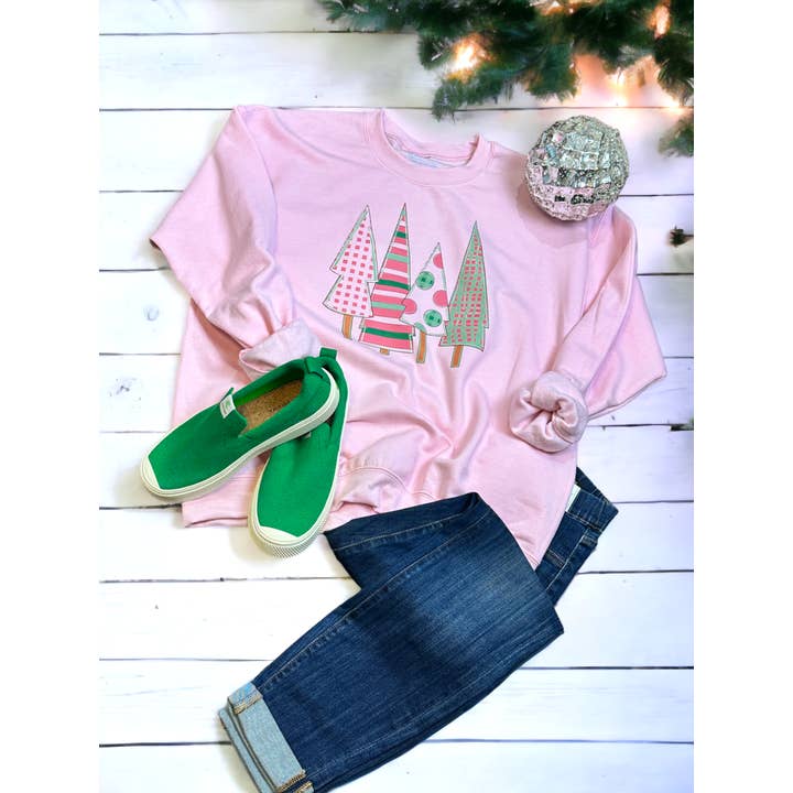 Christmas Delights Sweatshirt for wholesale by Maggie Mae's Trendy Tees