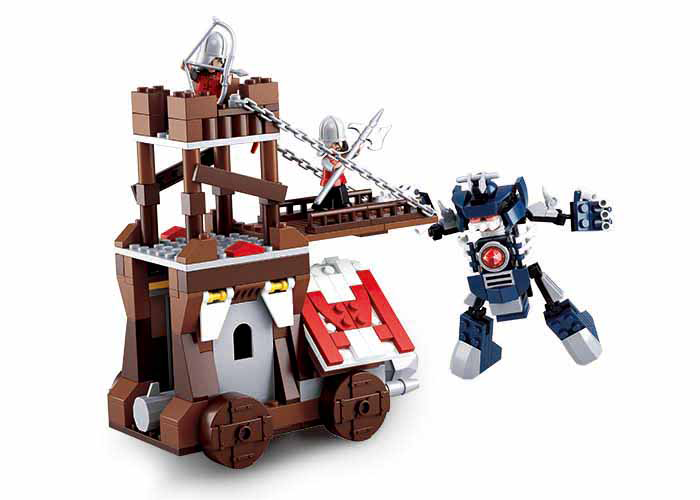 Sluban Europe BV - Wholesale Building Set - Kids - M38-B0619/Legend Warriors battering ram0