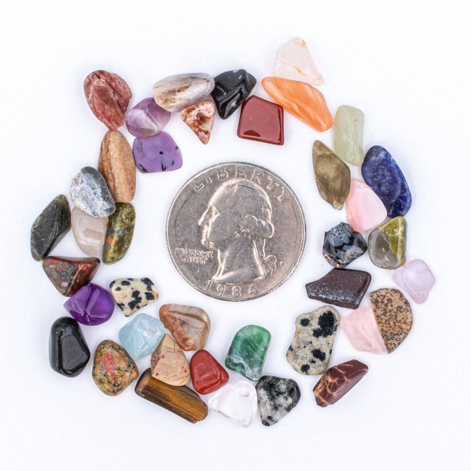 Tree of Life Gems - Wholesale Spiritual Stone/Crystal - Tumbled South Africa Assorted Gemstone Chips9