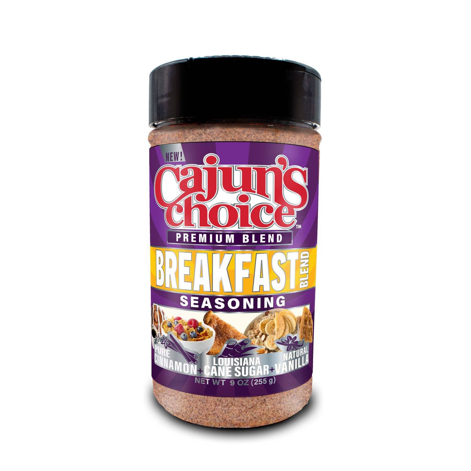 Ragin' Cajun - Wholesale Suiker - Breakfast Blend Seasoning 9oz0