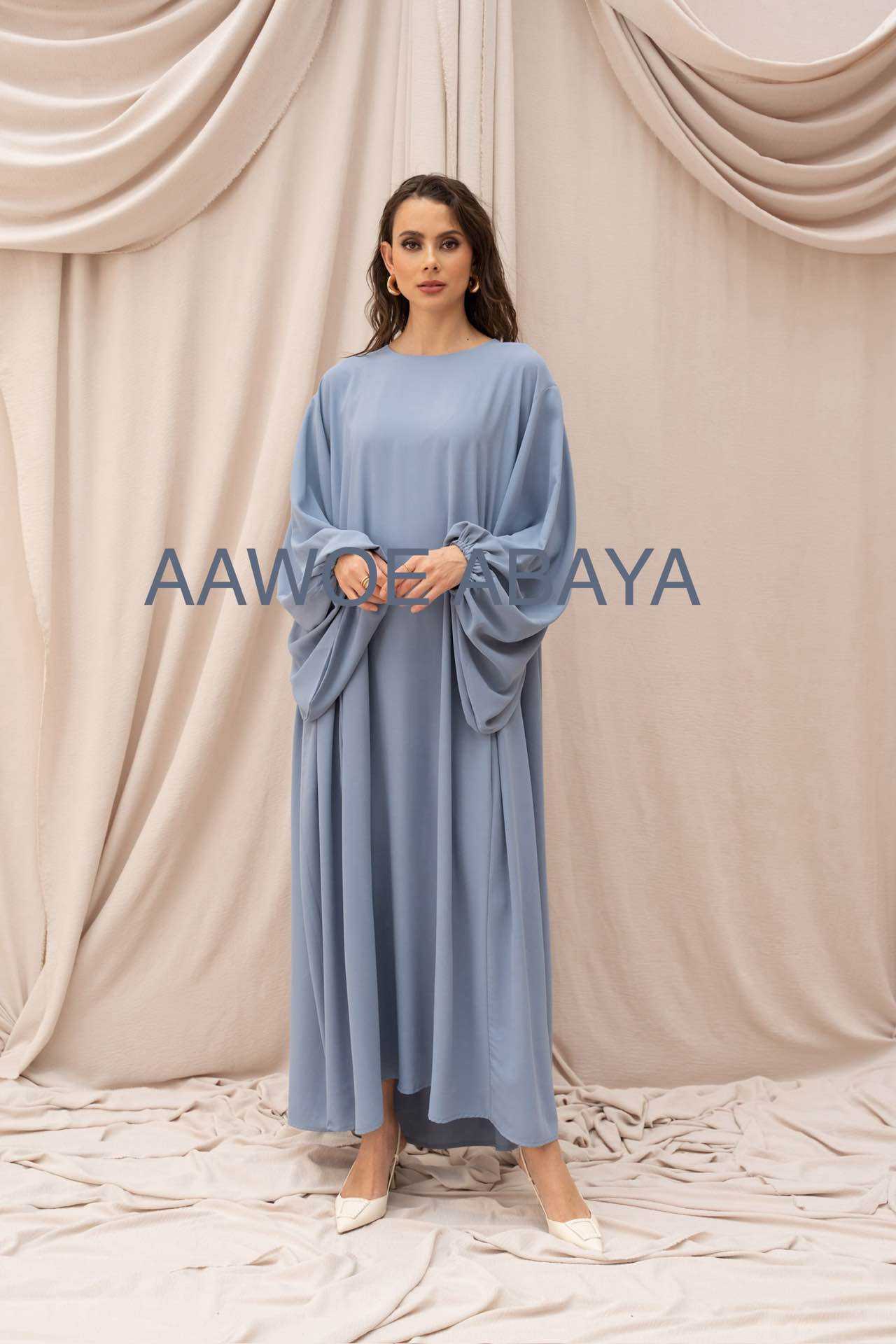 Aawoe Abaya - Wholesale Dress - Women's - Elegant Abaya Dress - 2466-ROB66