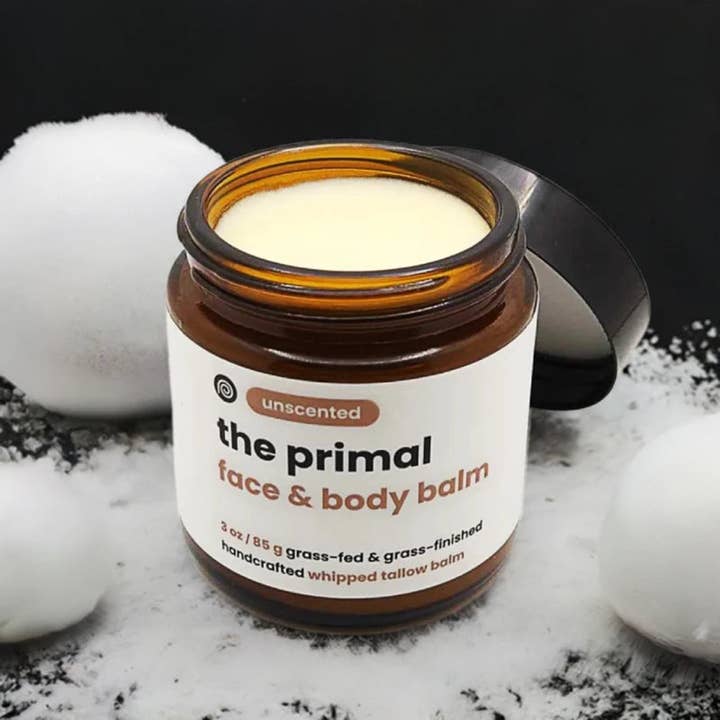 The Primal - Wholesale Body Balm/Butter - Unscented Whipped Tallow Balm (Face & Body)8