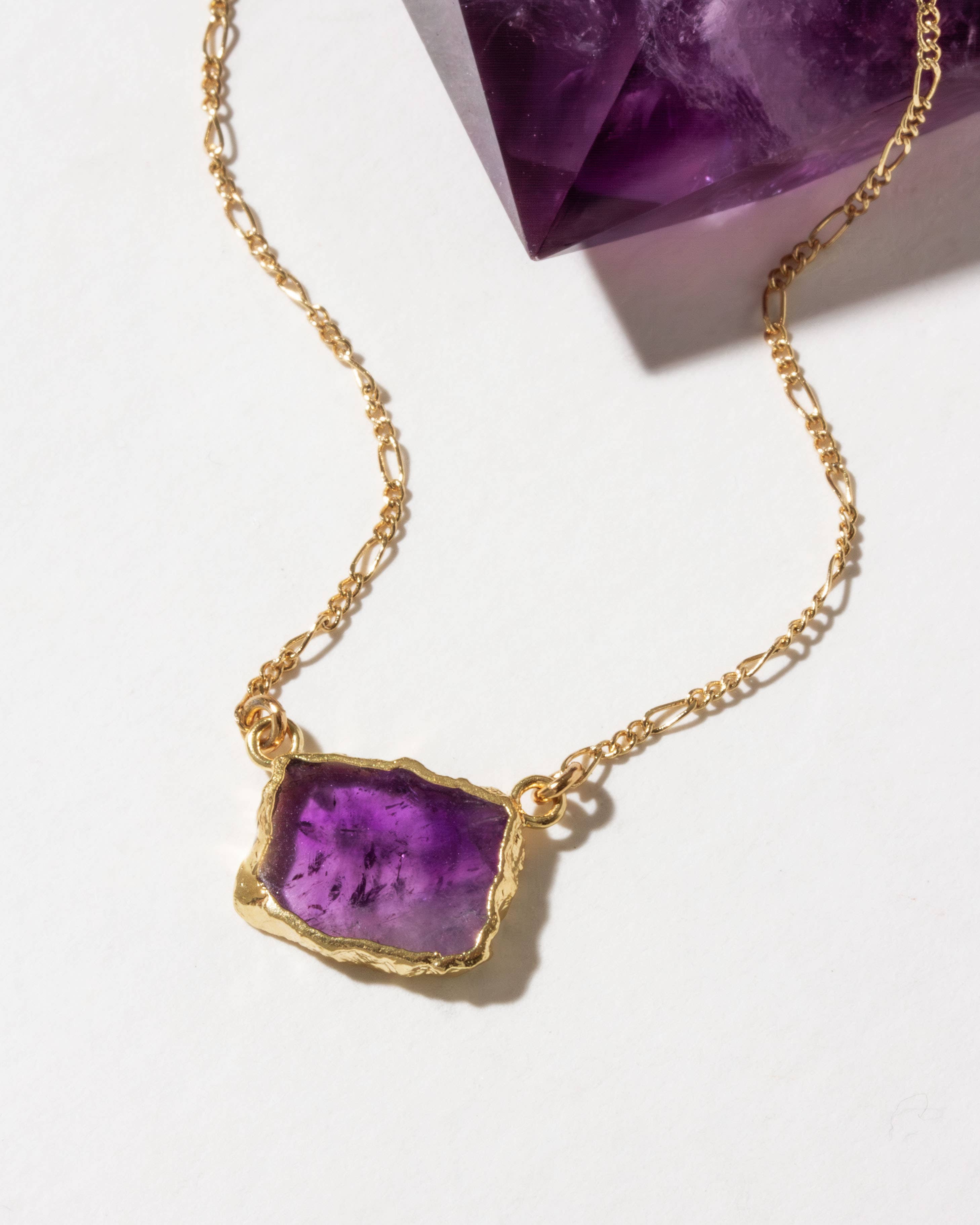 Luna Norte - Wholesale Pendant/charm necklace - Wild & Grounded Necklace- Amethyst