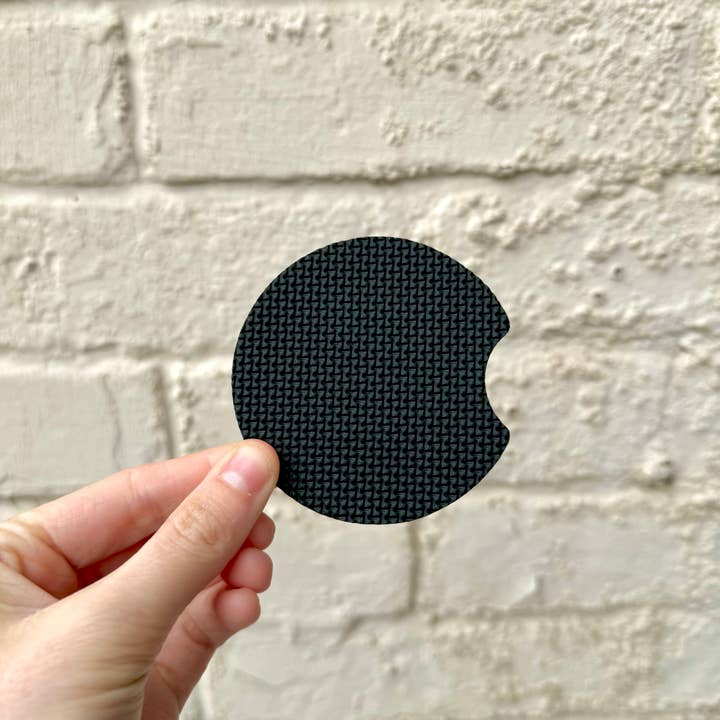XO Wholesale - Wholesale Car Coaster - Women's - Colorful Be Kind Happy Face Flowers Neoprene Car Coasters