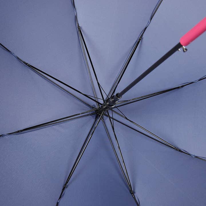 Ezpeleta - Vente Parapluie – unisexe - GOTTA Auto uni avec bande colorée7