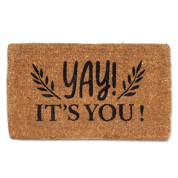 Abbott - Wholesale Door Mat - Yay, It's You! Doormat-18x30"L