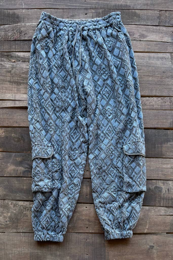 Jaded Gypsy - Wholesale Lounge Sweatpants/Joggers - Women's - Diamond in the Rough Jogger - Denim1