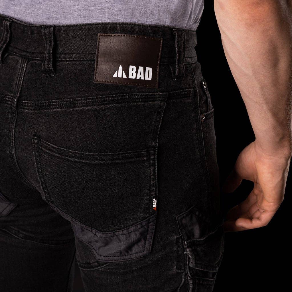 BAD WORKWEAR – Engroshandel Jeans - Herre – BAD ATTITUDE™ DENIM ARBEJDSJEANS MED SMAL PASFORM9