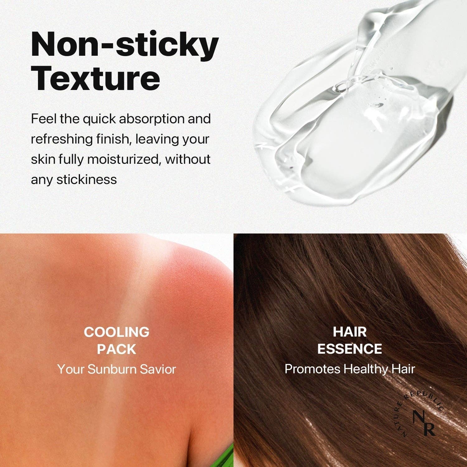 VIAI Beauty - Wholesale Aloe Spray/Cream - NATURE REPUBLIC Mild & Moisture Aloe Vera Watery Gel4