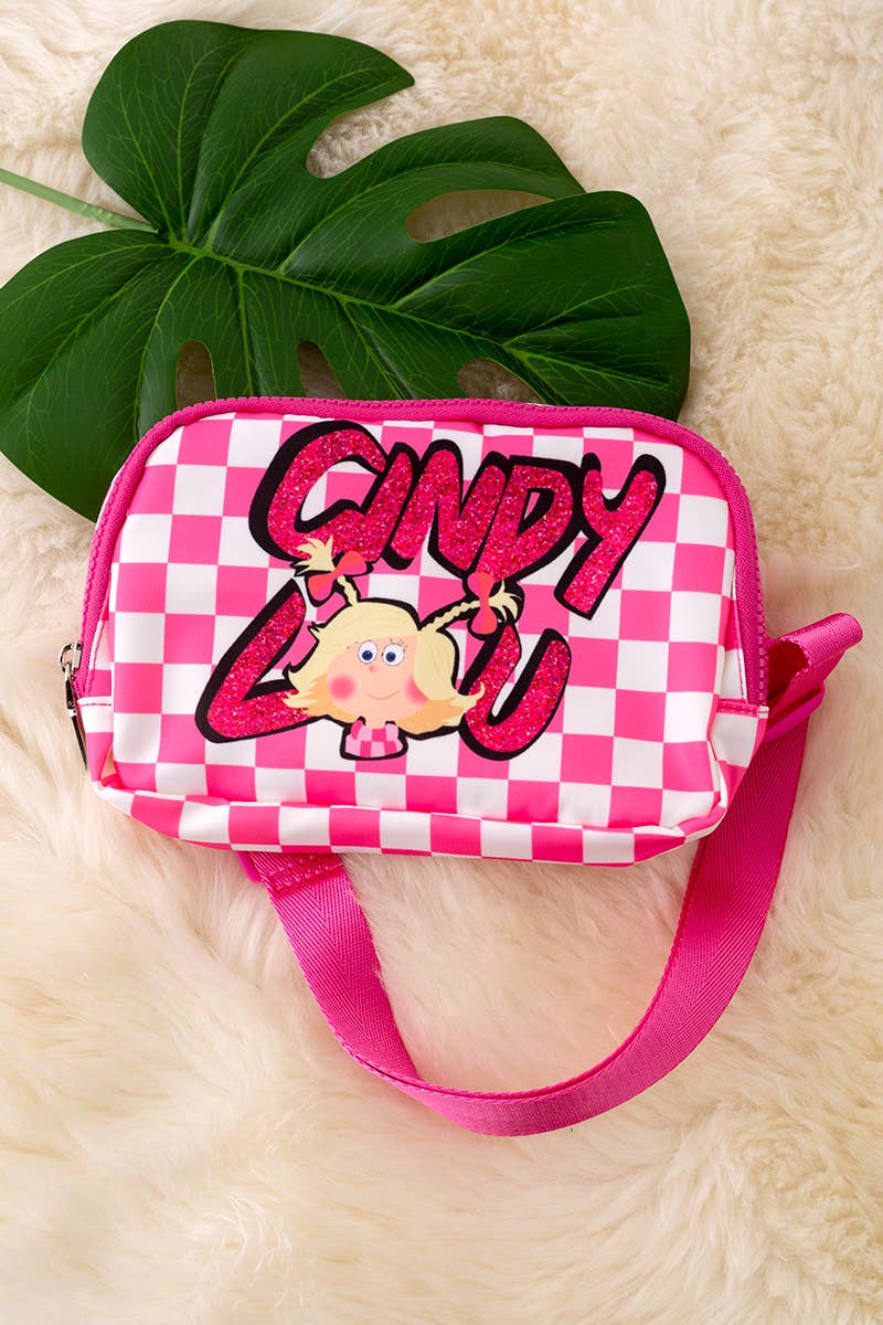 Kids Charm Online - Wholesale Belt Bag - Kids - Christmas printed fanny packs available in 5 prints.0