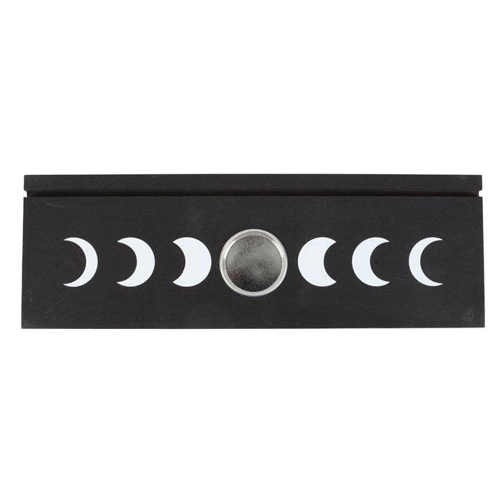 Something Different Wholesale - Wholesale Candle holder - Black Moon Phase Tarot Card Stand Tealight Holder4