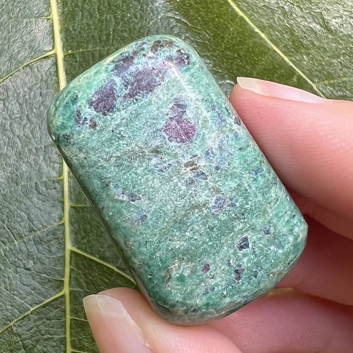 Ruby Fuchsite Tumble for wholesale by Wild Moon Artistry