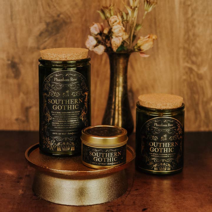 Phantom Row - Wholesale Jar/Filled Candle - Southern Gothic | Literary & Gothic-Inspired Jar Candle6