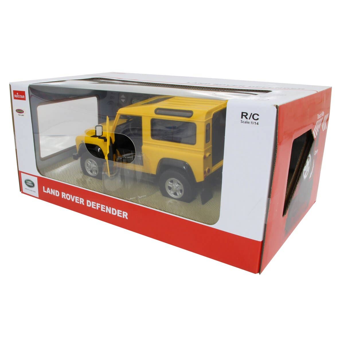 mhw24 - Wholesale Toy Car/Truck - Kids - Land Rover Defender 1:14 yellow 2.4GHz manual door1