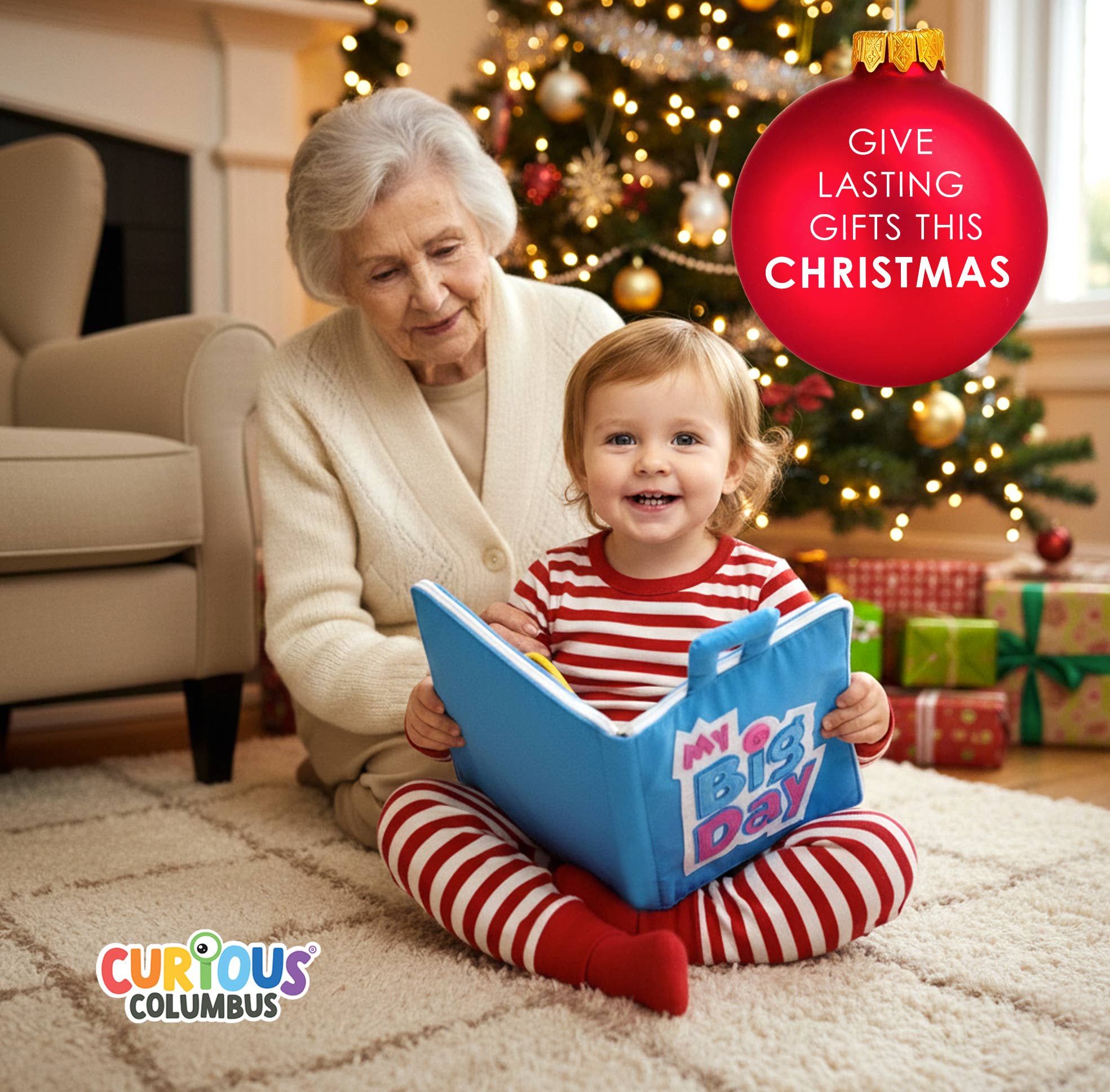 Curious Columbus - Wholesale Coloring & Activity Book - Kids & Baby - Fabric Activity Book - My Big Day1