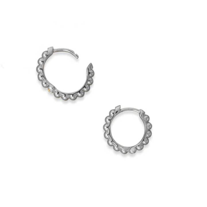 Beaded Hoop Earrings for wholesale by Nautically Northern