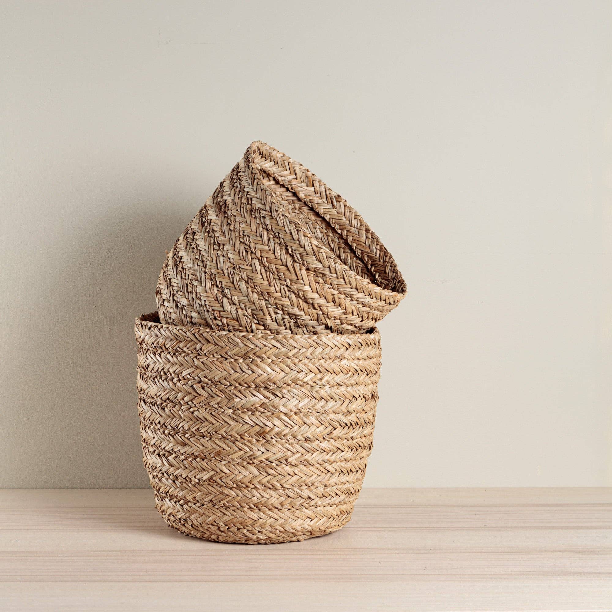 Chickidee – wholesale Basket – Tila Seagrass Baskets - Set of 21