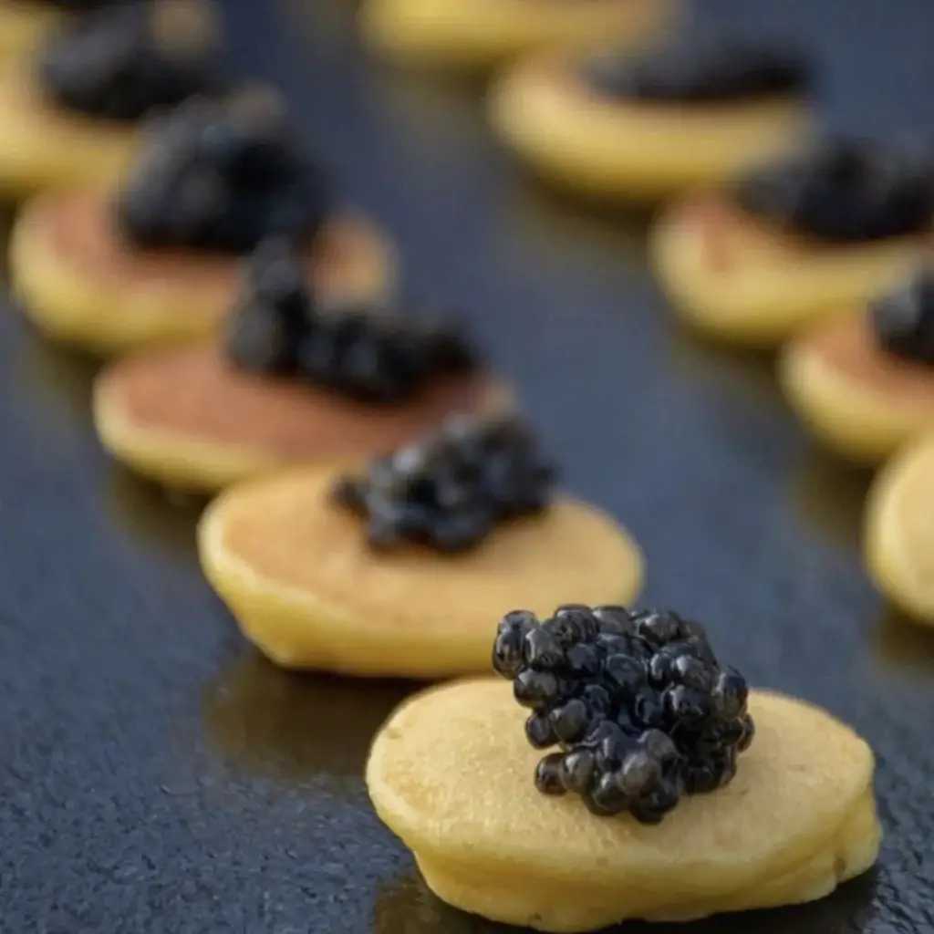 LE GOURMET CENTRAL - Wholesale Fish/Seafood - Calvisius Caviar blini 16- Pack2