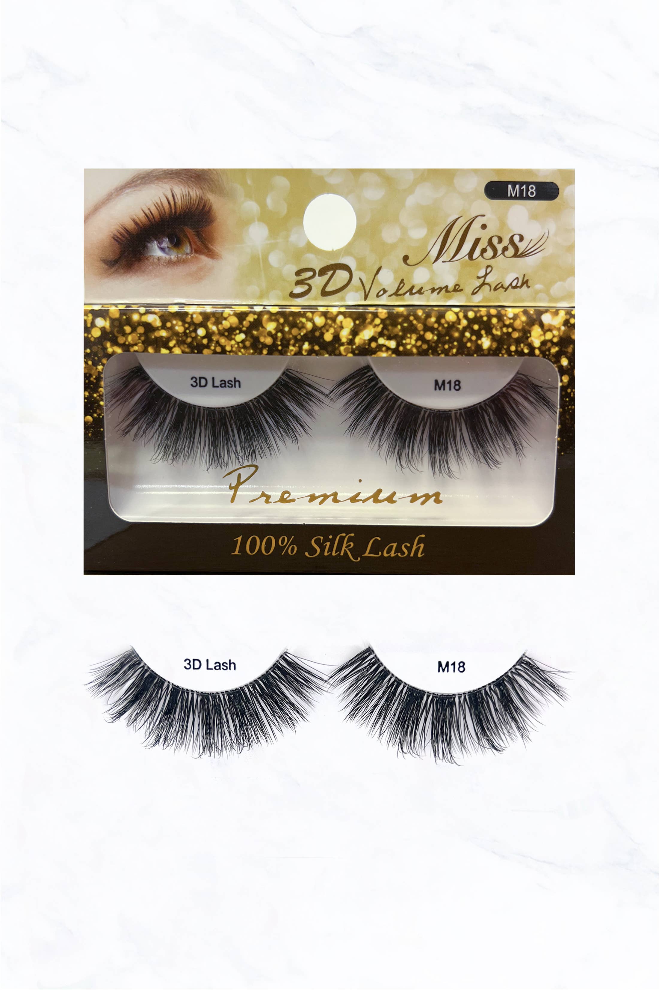 Suzie Q USA - Wholesale False/Fake Eyelashes - Miss 3D Volume Lash 224ELM-32