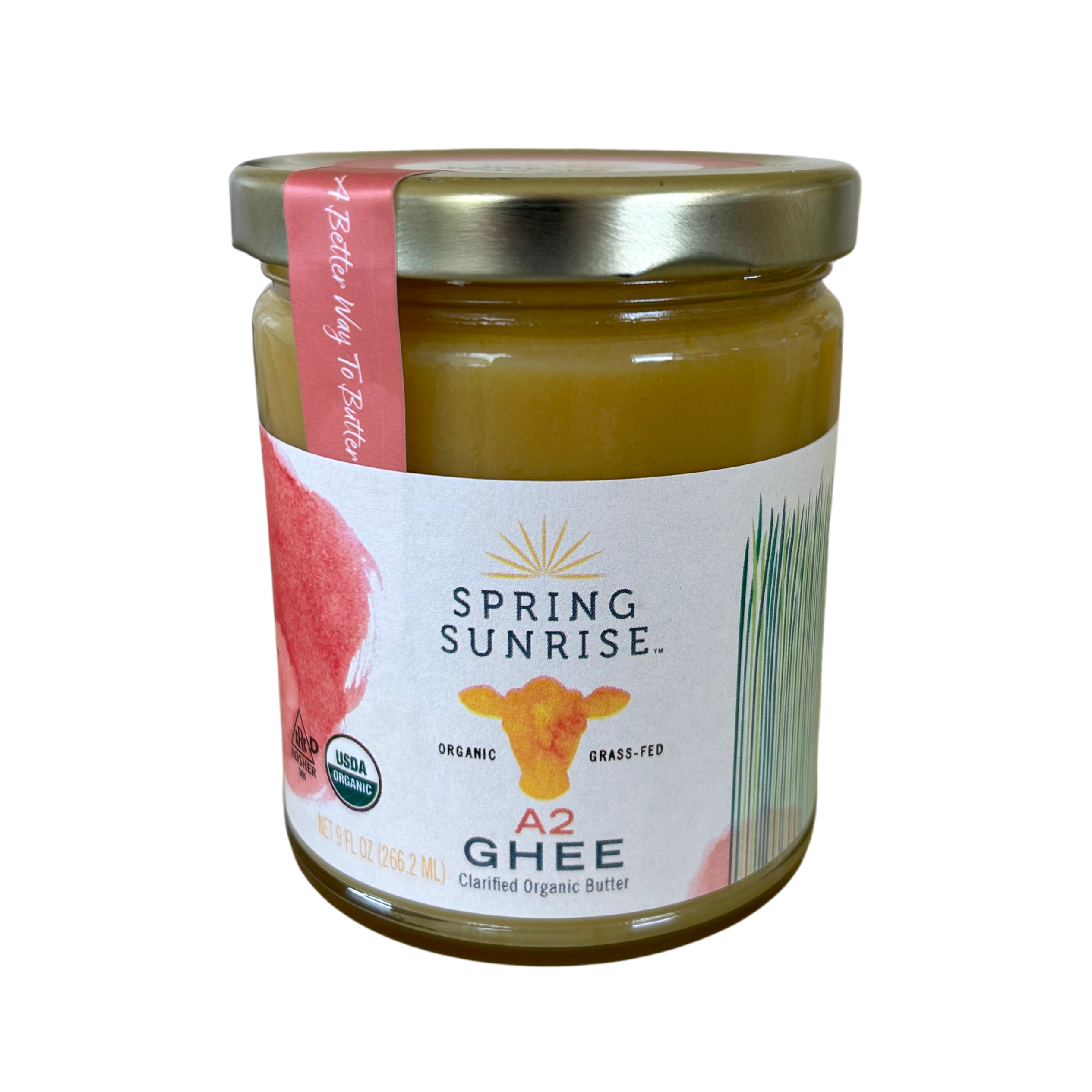 Spring Sunrise Natural Foods - Vendita all'ingrosso Olio da cucina - Ghee biologico A2/A20