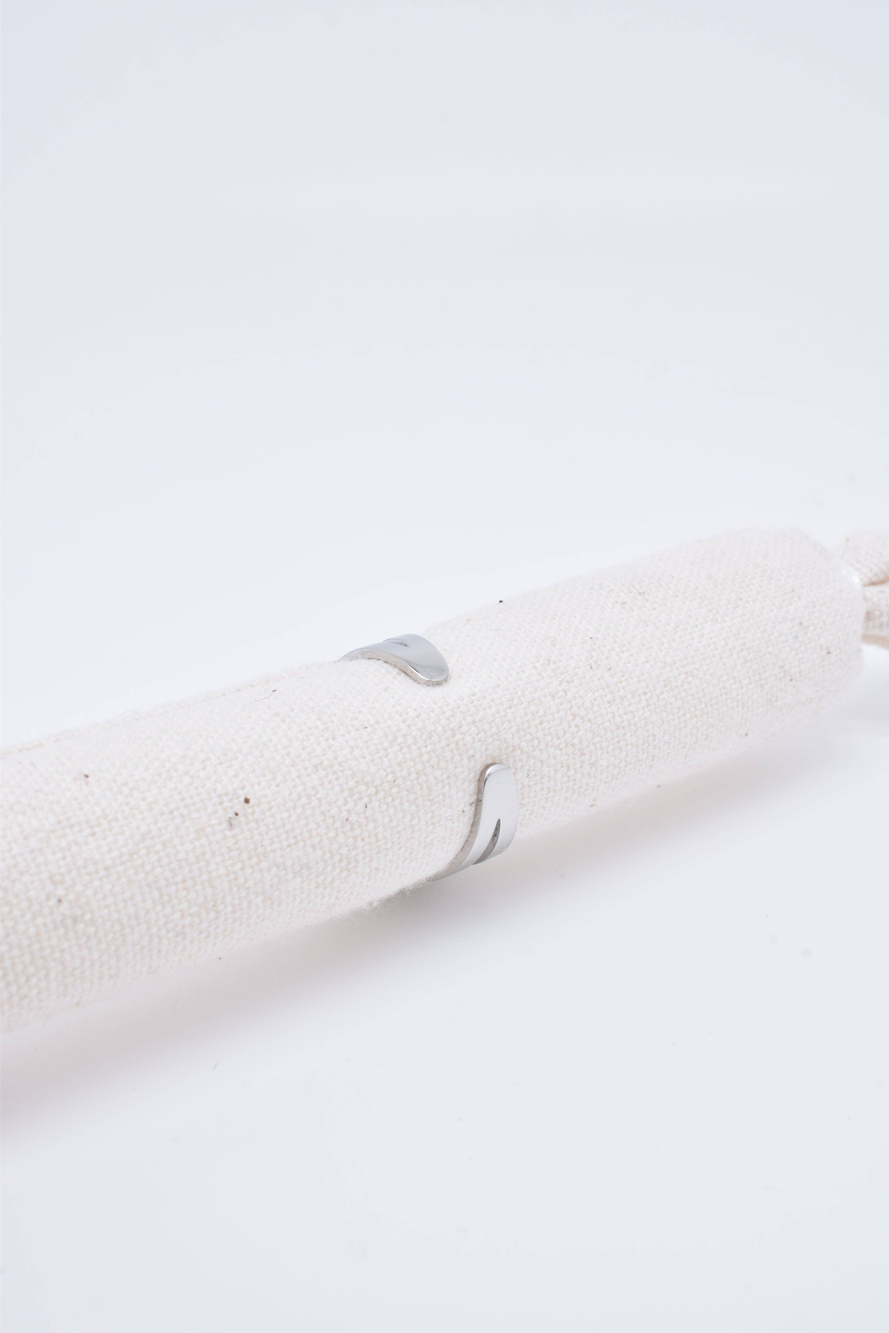 Kapyco - Vente Solitaire - Bague Chloé en acier inoxydable argenté3