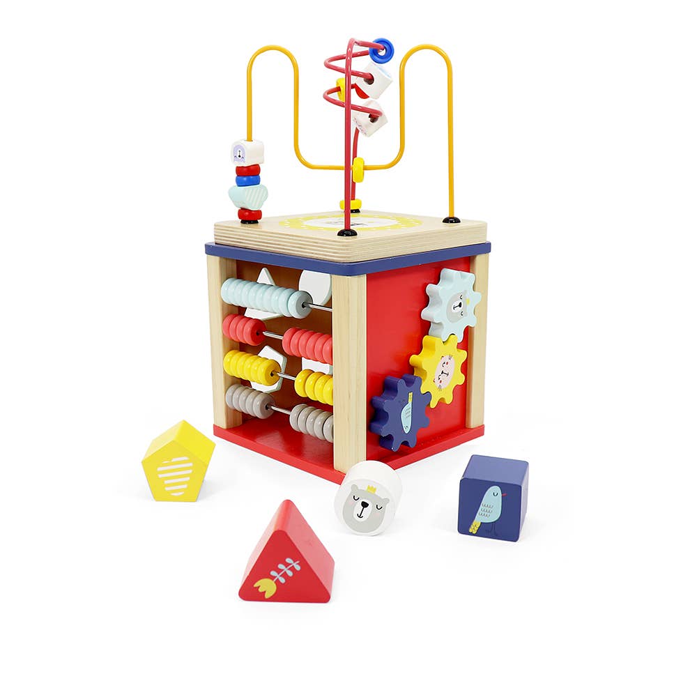 Leo & Friends - Vente Jouet en bois – enfant - Jouet d'activité en bois LEO & FRIENDS pour filles de 1 ou 2 ans10