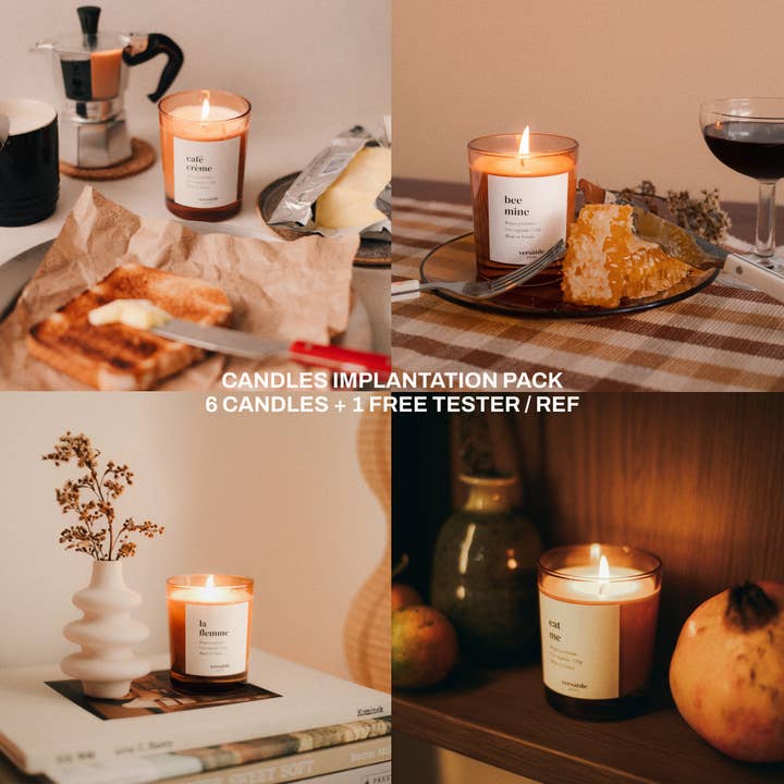 VERSATILE PARIS - Wholesale Novelty Candle - HOMECARE IMPLEMENTATION