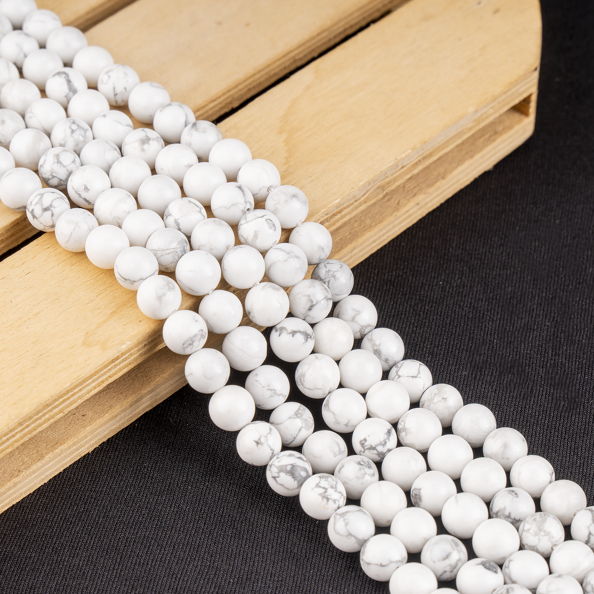 Soothing Crystals Beads - Wholesale Beads - Crystal Jewelry Beads | Howlite | Healing Gemstone Beads1