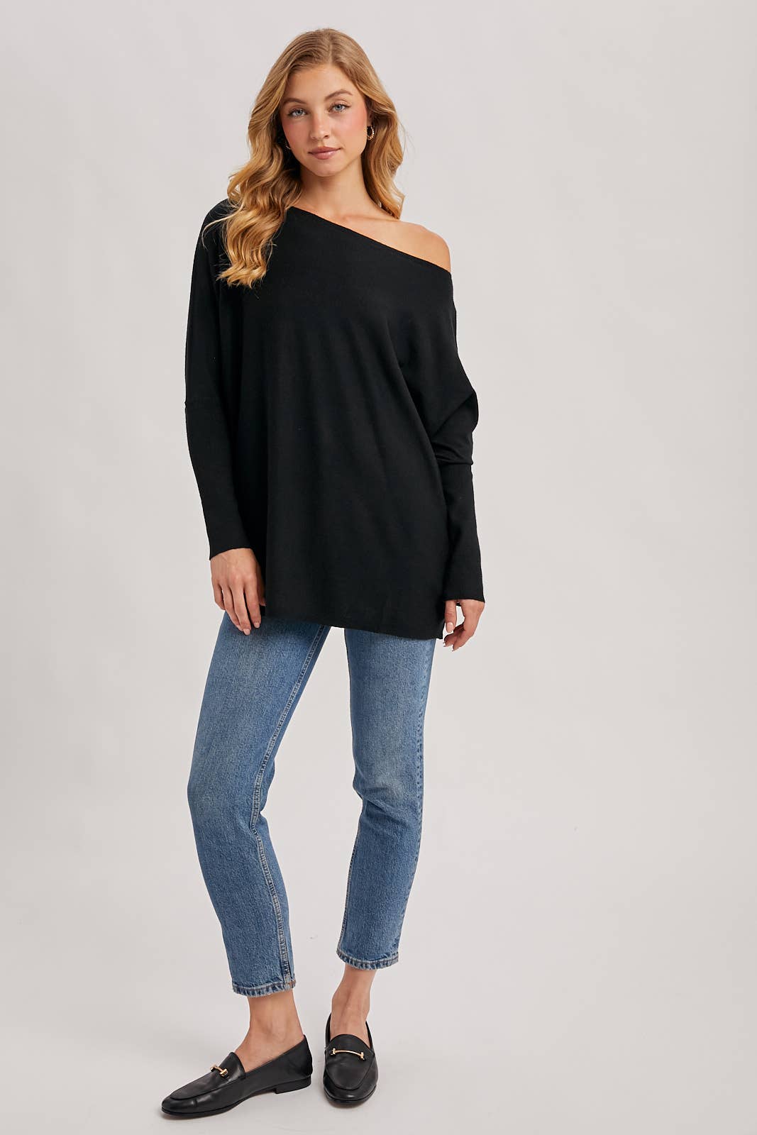 Bluivy - Wholesale Tunic - Women's - FLOWY BOATNECK DOLMAN TUNIC - ST. PATRICK'S DAY30