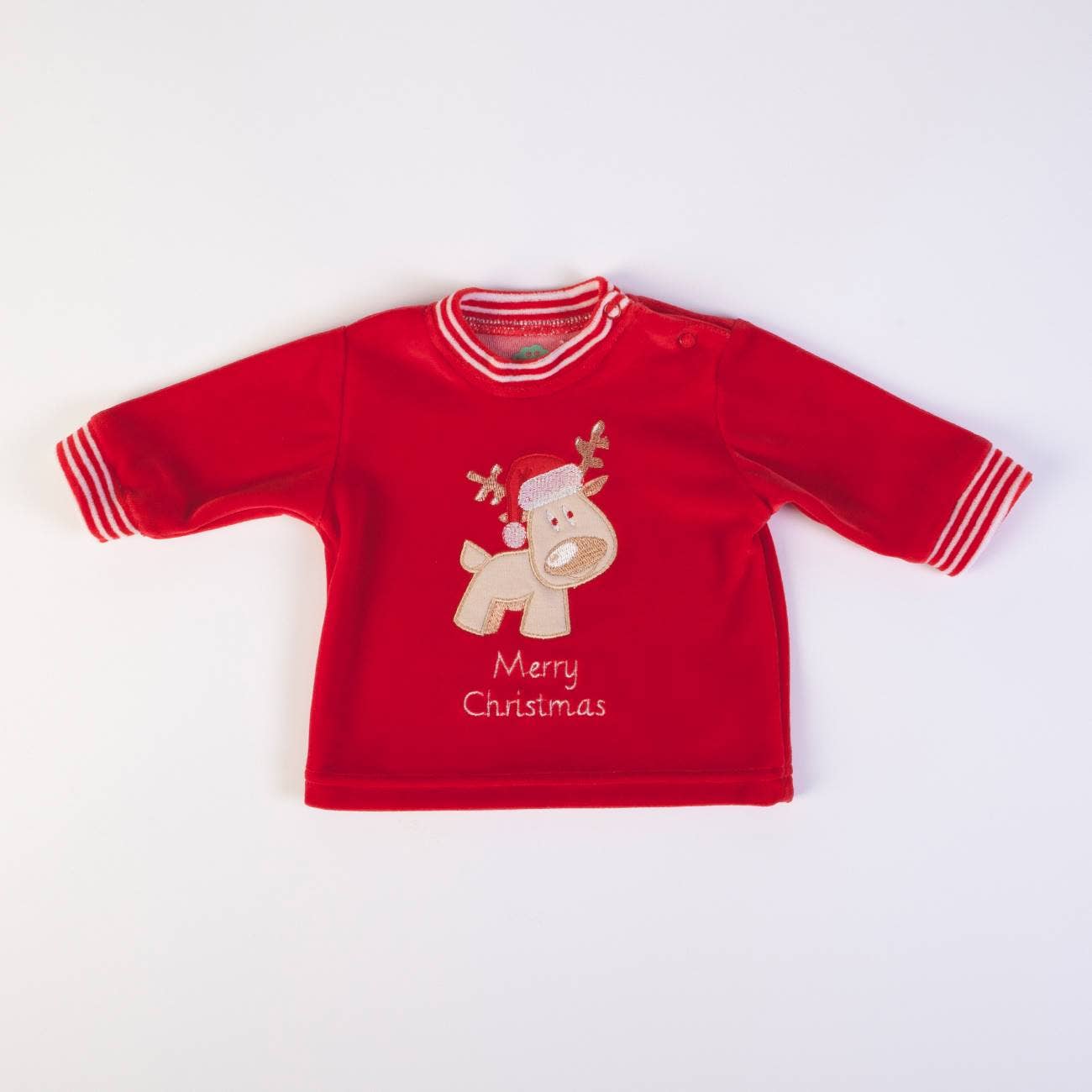 Vermelho 16638 - T-shirt de Natal de manga comprida + calças - AW 25-26 para venda a revendedores na Faire2