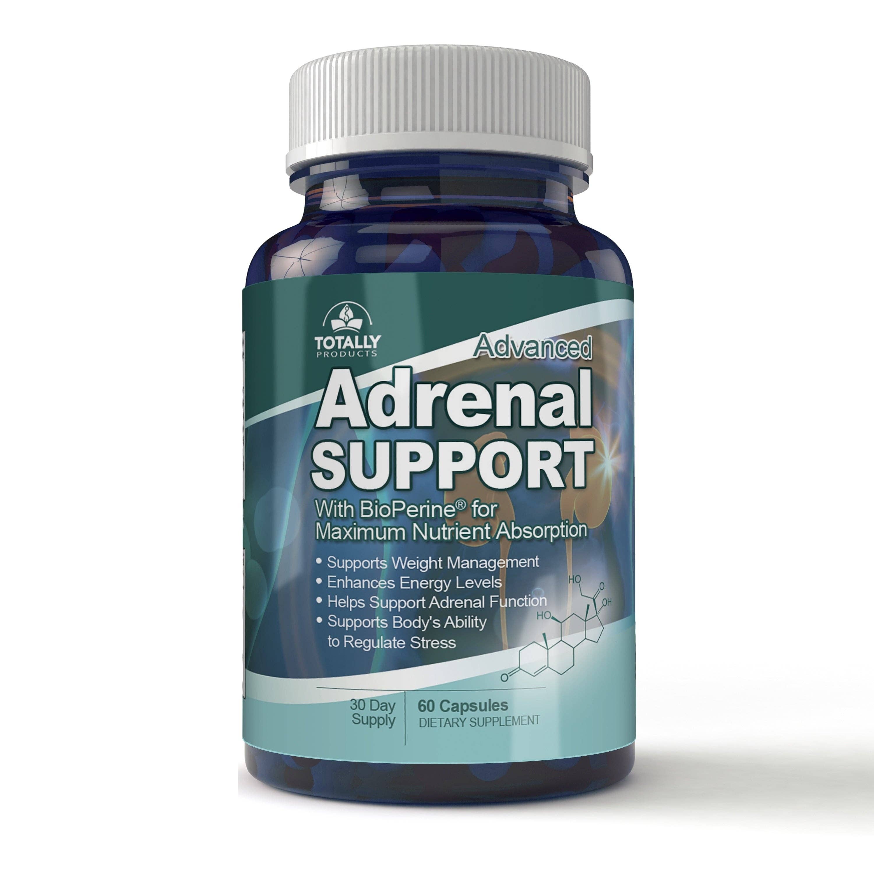 Totally Products - Wholesale Oral Supplement/Vitamin - Advanced Adrenal Support (60 capsules)0